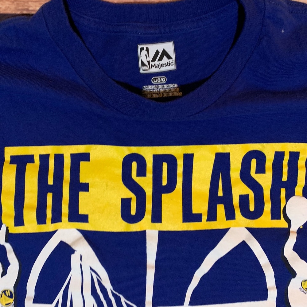 “Splash Brothers” T shirt from GS Warriors L